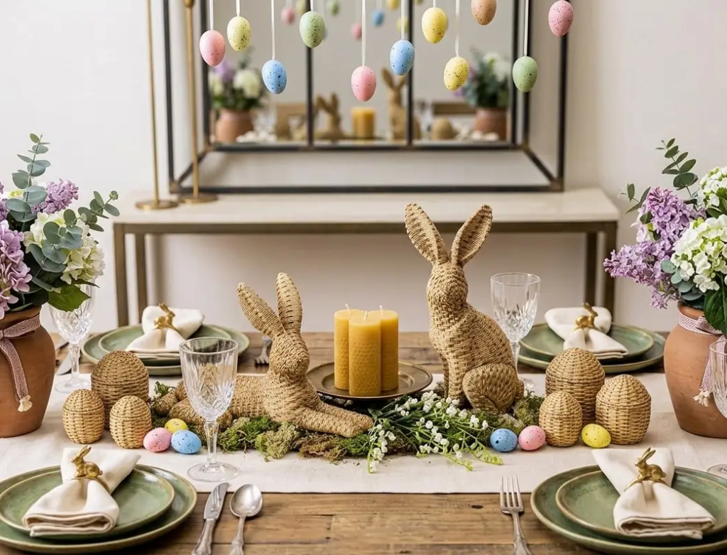 Easter table setting ideas